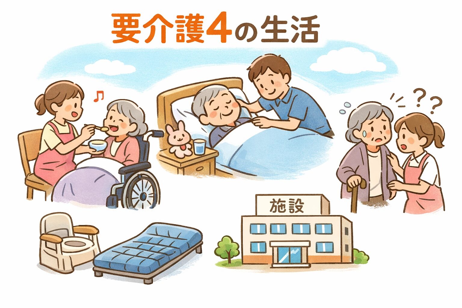 要介護4の生活支援