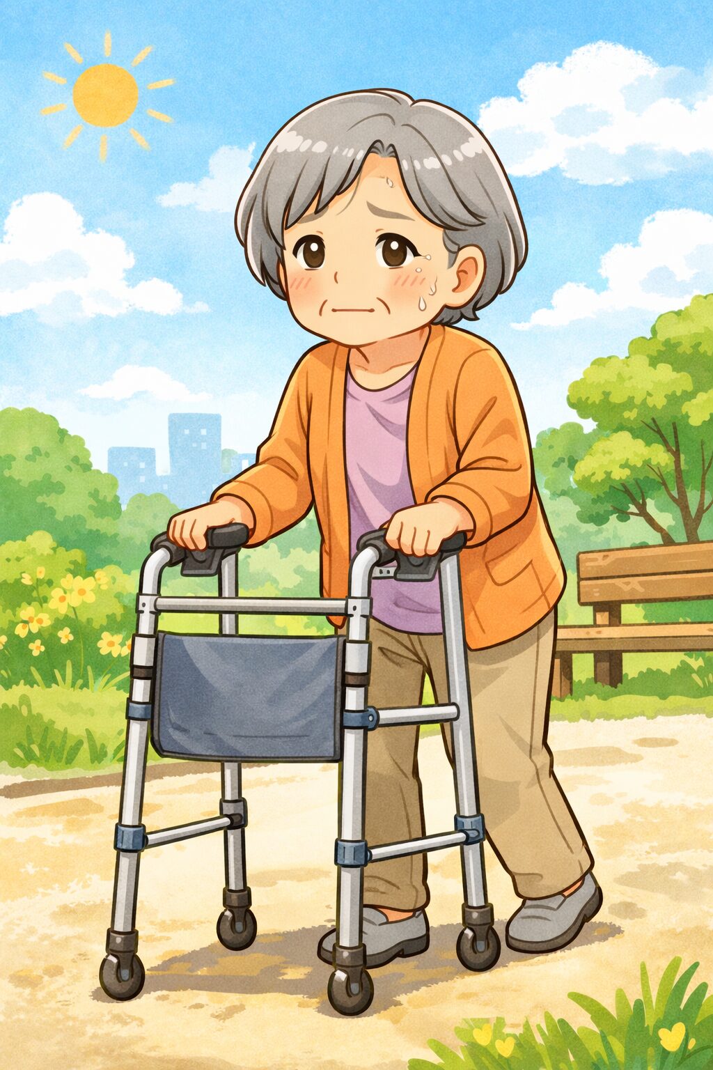 要支援2のおばあさん