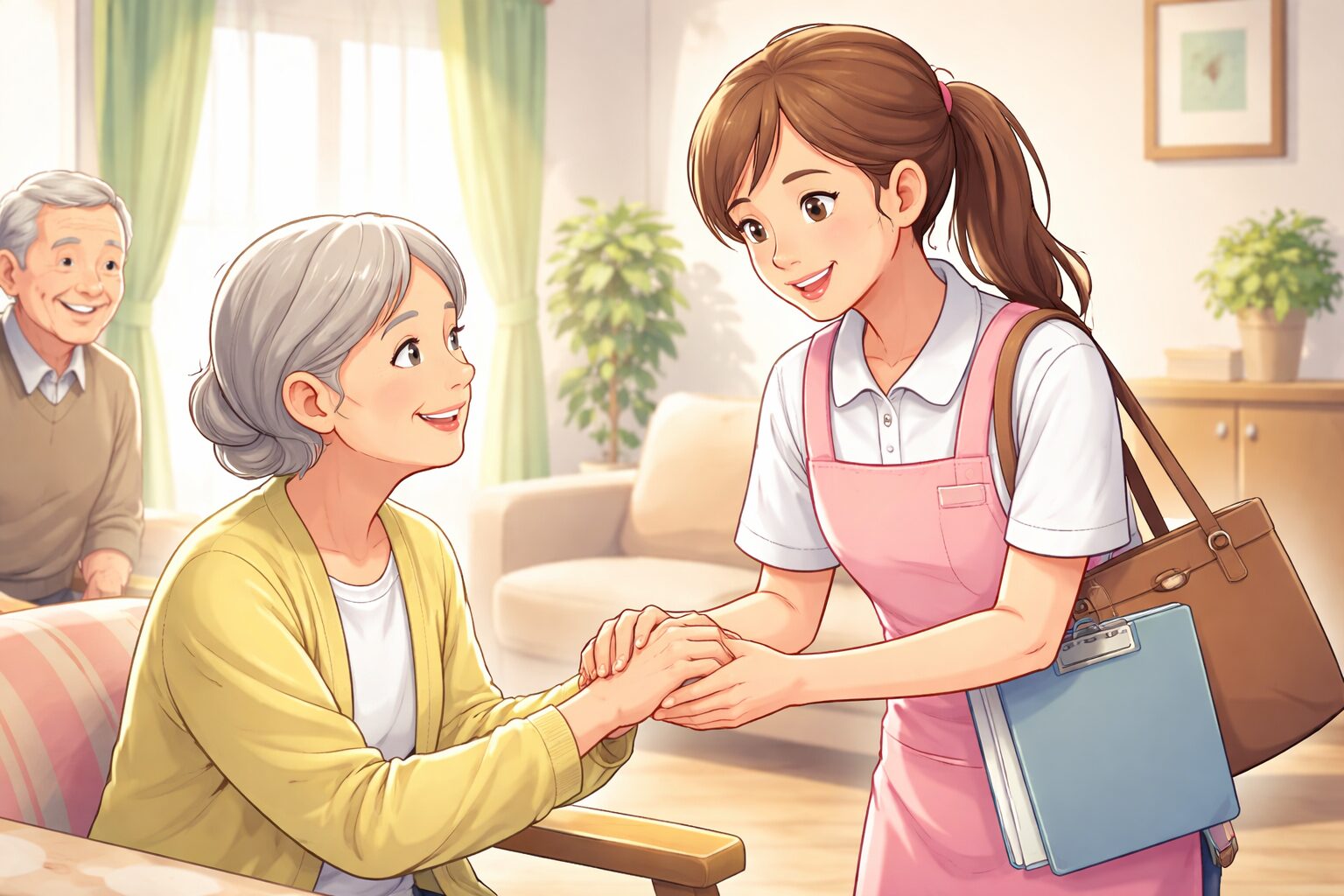 訪問介護の温かなひととき