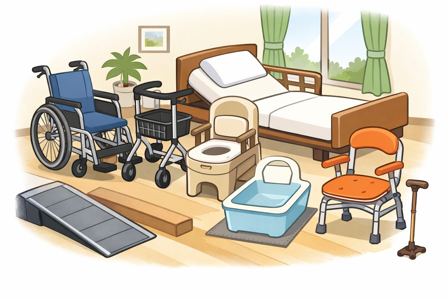 高齢者ケア用の支援機器